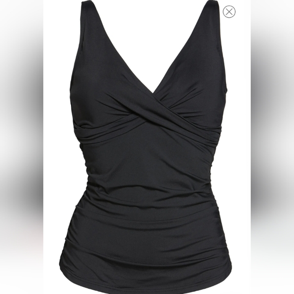 Sea Level Australia Cross Front Multifit Swim Top Tankini - Picture 2 of 10